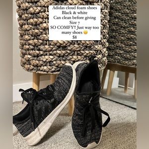 Adidas cloud foam shoes